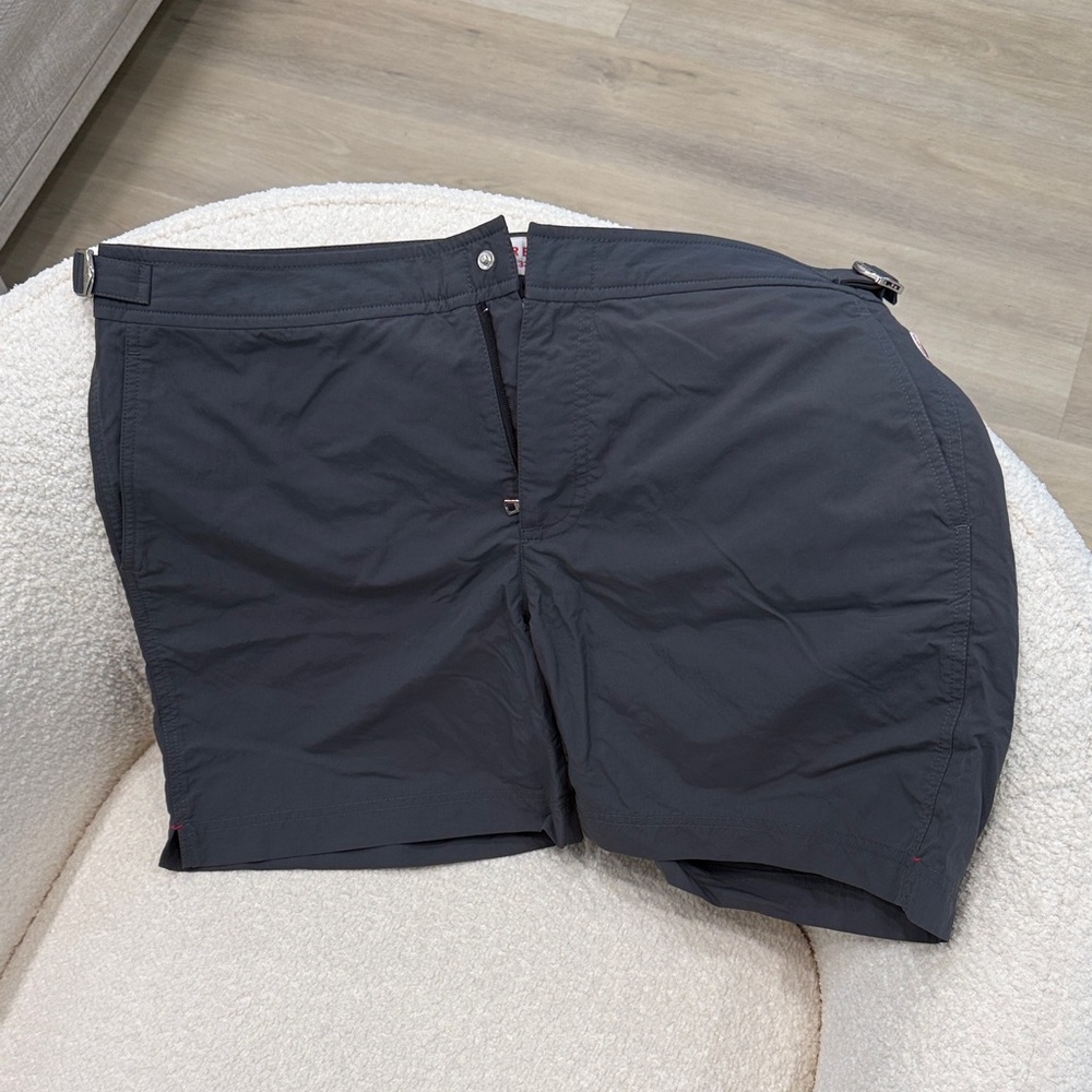 Orlebar Brown Dark Gray Swim Trunks